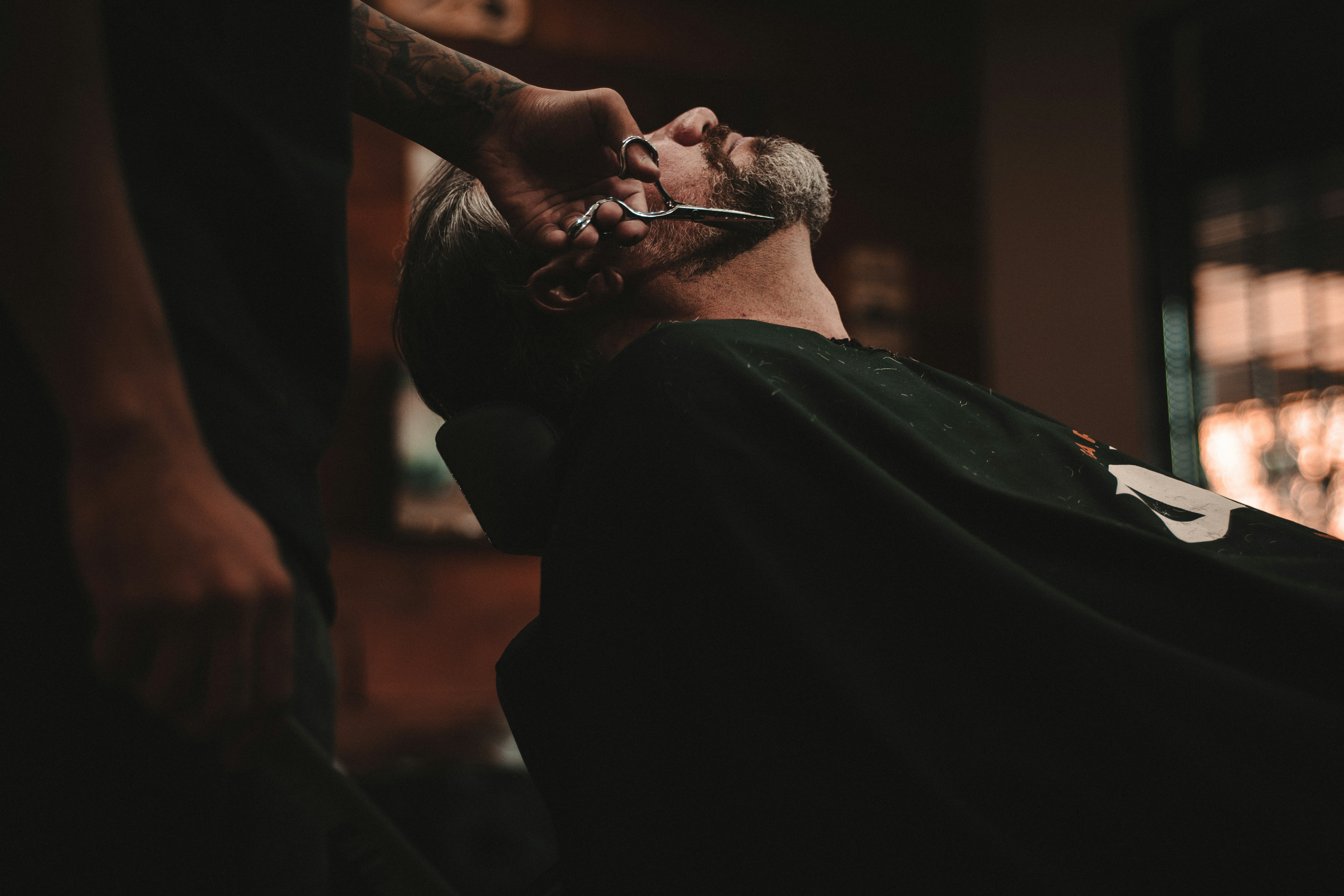 Styled beard