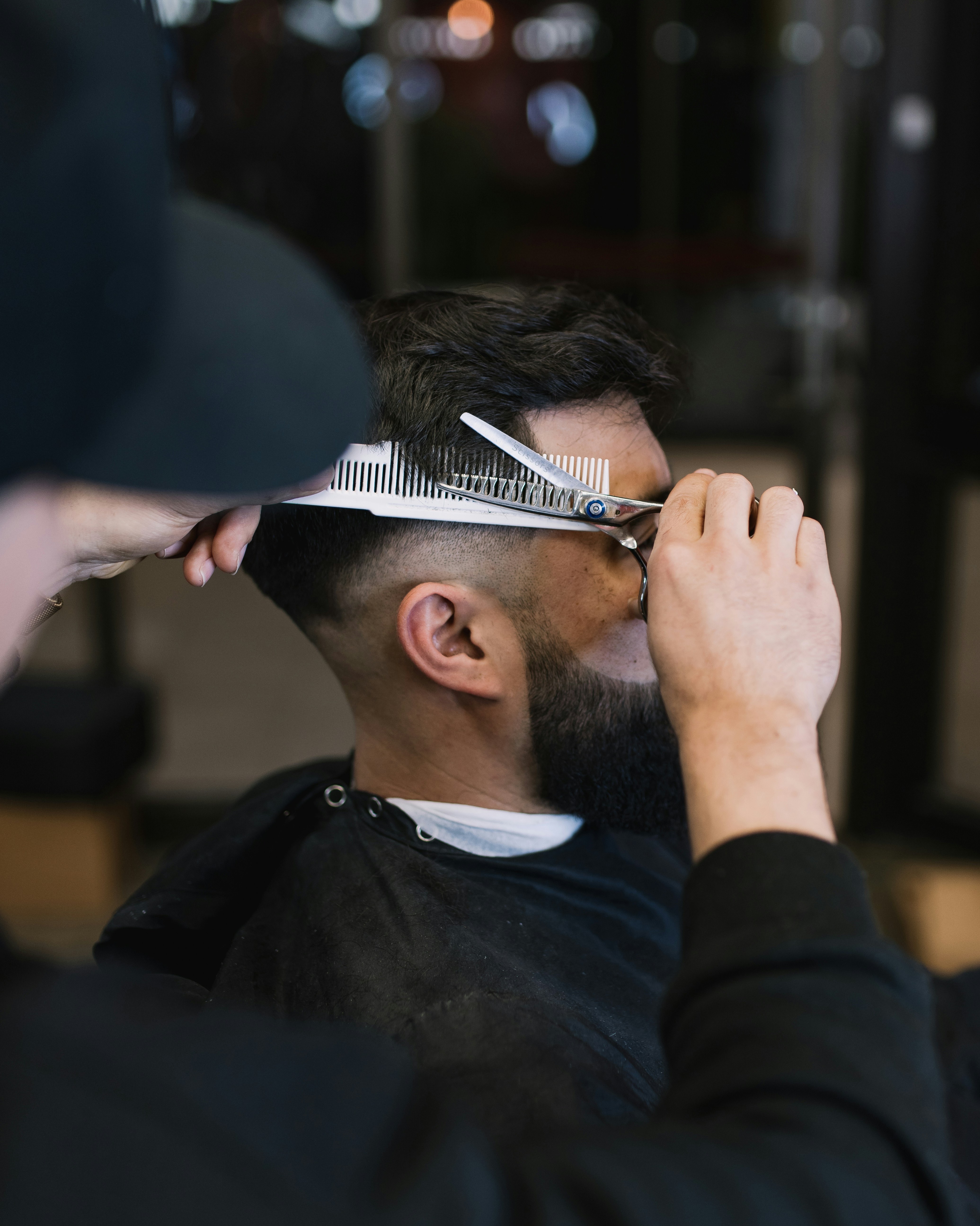 Pompadour style