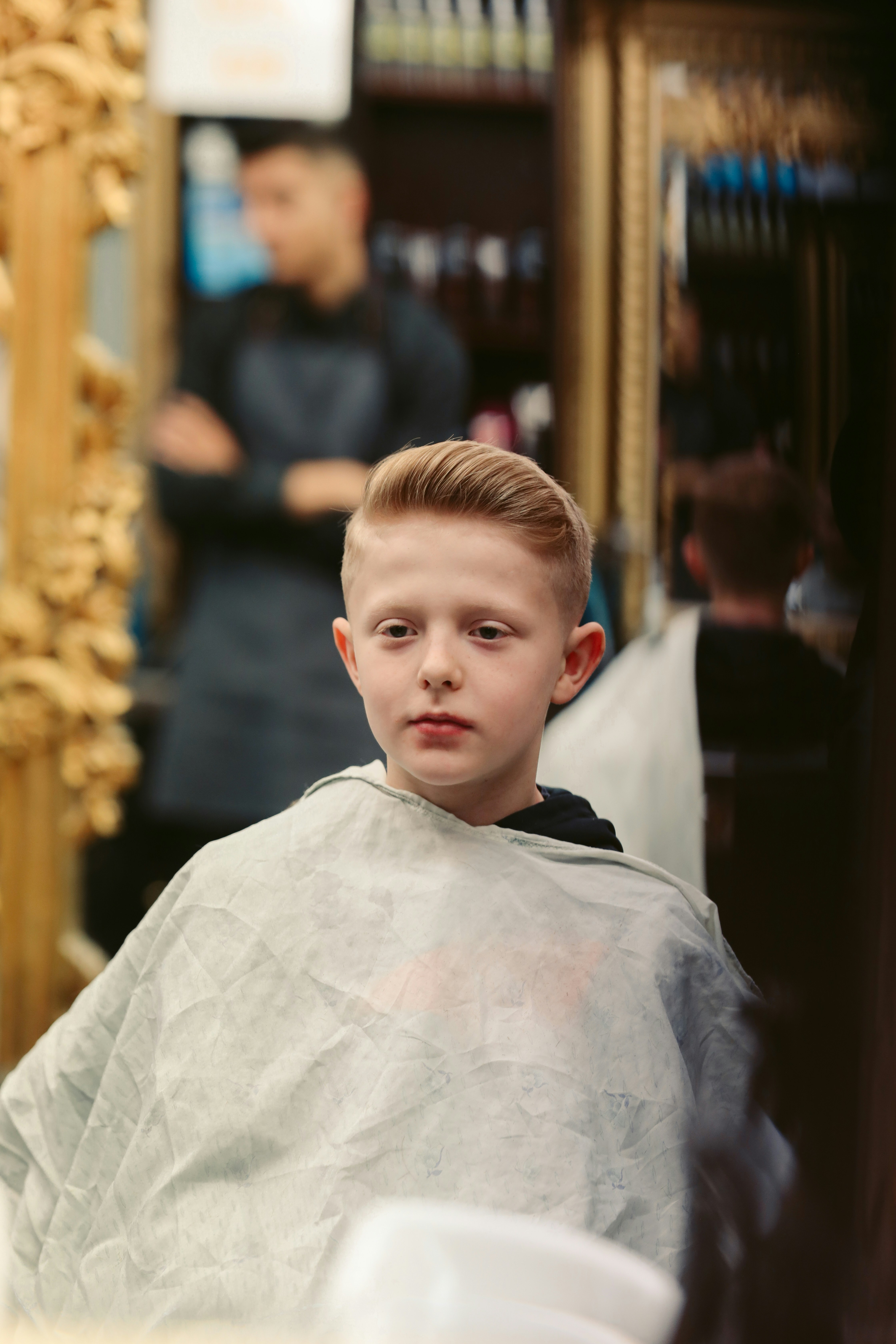 Side part with fade